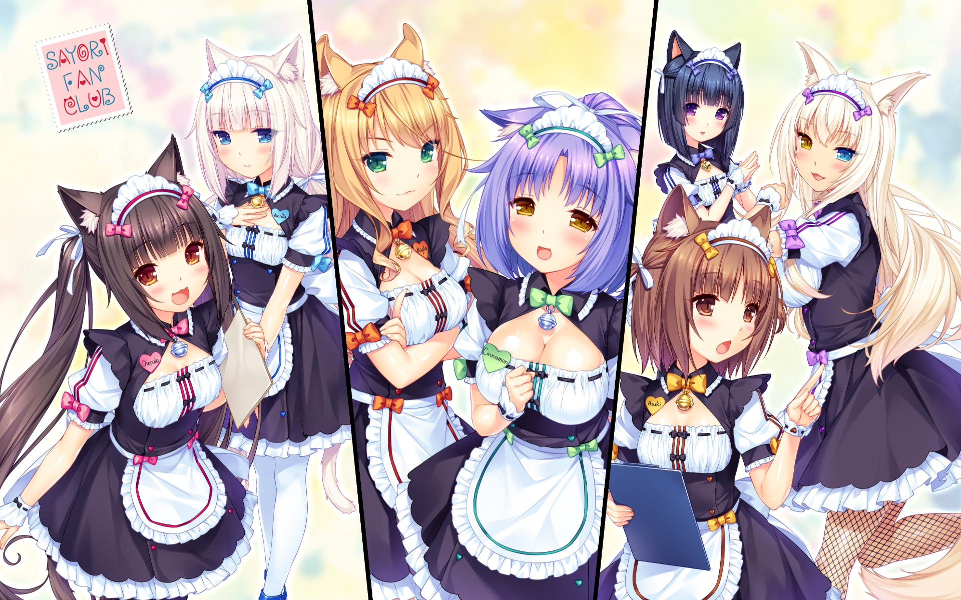 Sayori Nekopara Azuki Chocola Cinnamon Nekopara Coconut Maple